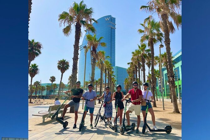 Barcelona Sagrada familia Electric Scooter or E-Bike Tour - Group size, guide quality, and the pace of the route