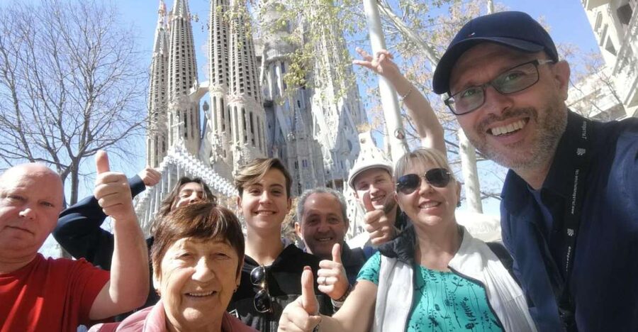 Barcelona & Sagrada Familia Half-Day Tour with Hotel Pickup - Hotel pickup and the private minivan