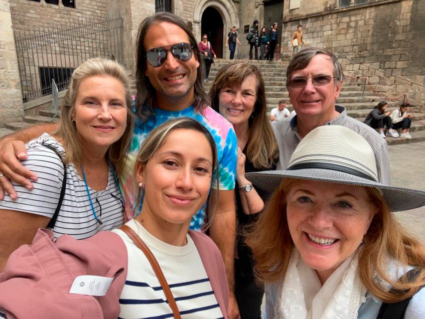 Barcelona: Sagrada Familia, Modernism, and Old Town Tour - Entering the Gothic Quarter through small landmarks