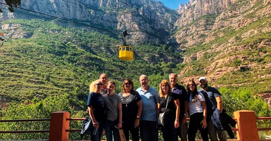 Barcelona: Sagrada Familia & Montserrat Full-Day with Pickup - Mirador del Alcalde and the city from above