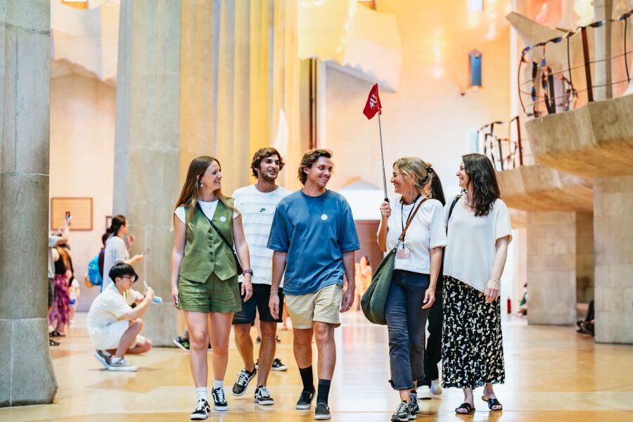 Barcelona: Sagrada Familia Skip-the-Line Entry Ticket & Tour - The Passion Façade and its stark change of mood