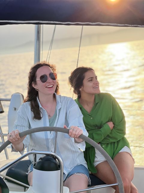 Barcelona: Sailing Tour with a Glass of Cava - Sailing toward the November buoy