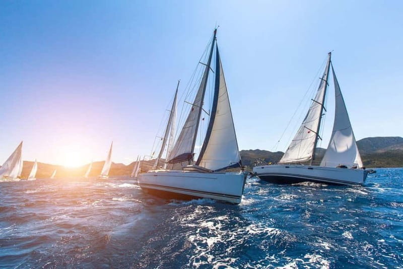 Barcelona: Sailing Tour with Tapas, Drinks and Swim Stop - Leaving Marina Port Vell without the port mix-up