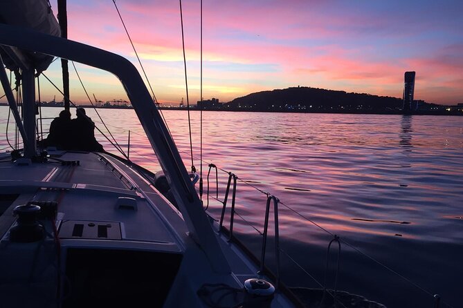 Barcelona: Sailing Tour with Tapas, Drinks, Swim & Sunset Option - Cava, seafood tapas, and the social side