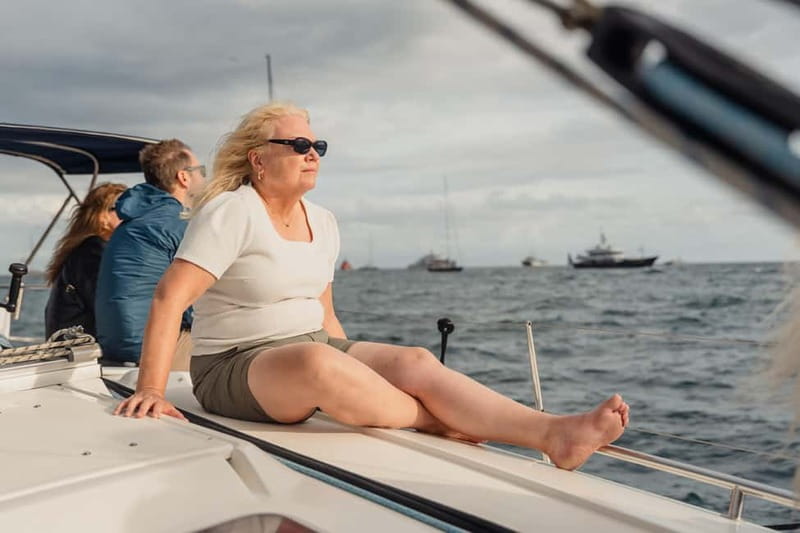 Barcelona: Sailing Tour with Young Local Captain & Drinks - Barceloneta And The Open Coast