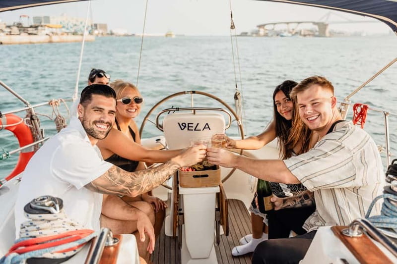 Barcelona: Sailing Tour with Young Local Captain & Drinks - The Viewpoint Stop, Drinks, Music, And Swimming