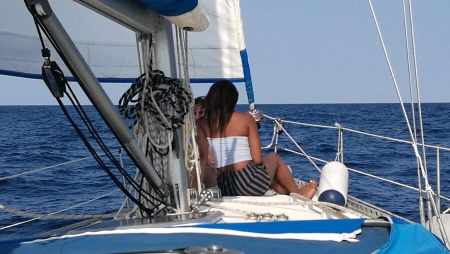 Barcelona: Sailing Trip with Drinks and Snacks - Barcelona’s skyline from offshore