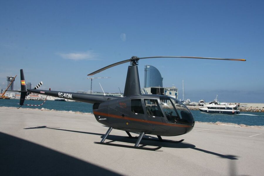 Barcelona: Scenic Helicopter Flight - What the port and coastline look like from above