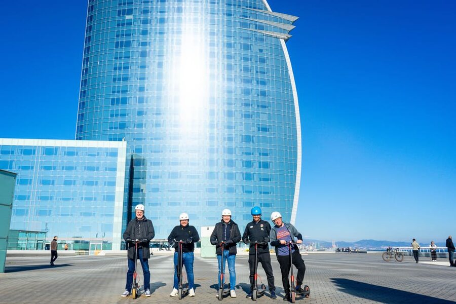 ❤️Barcelona Segway Tour ❤️ with a Local Guide - From Cap de Barcelona to Port Vell