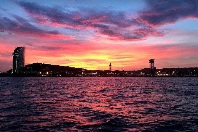 Barcelona Sensational Sunset Tour with Open Bar and Snacks - Drinks, snacks, and the social side