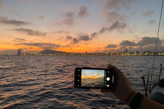 Barcelona Sensational Sunset Tour with Open Bar and Snacks - The skipper can shape the whole evening