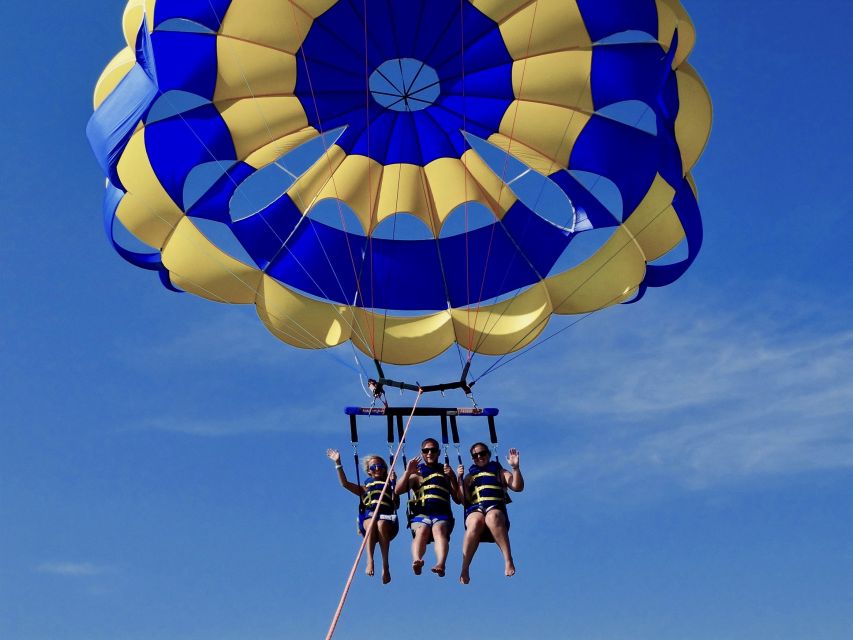 Barcelona: Small-Group Parasailing Experience - The briefing and the high-speed boat ride