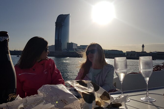 Barcelona Small Group Sailing with Snacks and Cava - Cava, drinks, and Catalan-style snacks