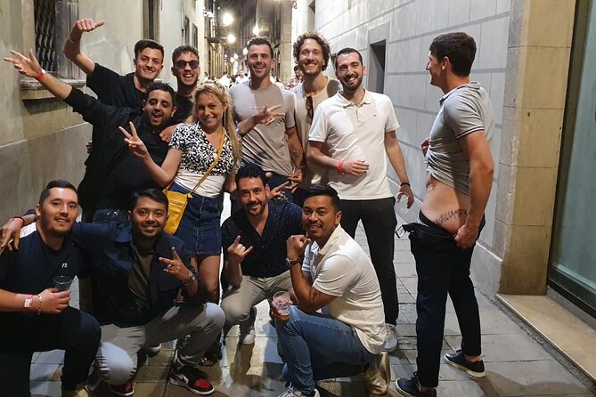 Barcelona speakeasy tapas pub crawl with hidden bars - Ending at a club, not just a pub