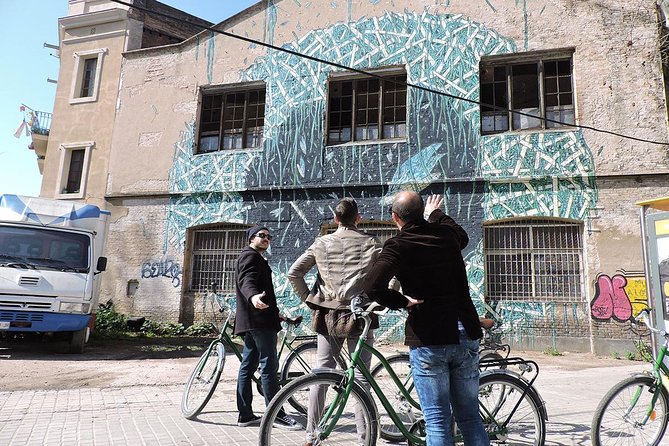 Barcelona Street Art and Graffitti Bicycle Tour - From Carrer dels Escudellers to the Barcelona Shoreline