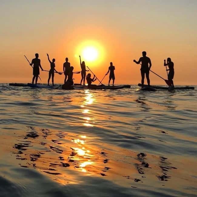 Barcelona: Sunrise & Sunset Paddle Surf Experience - Key points at a glance