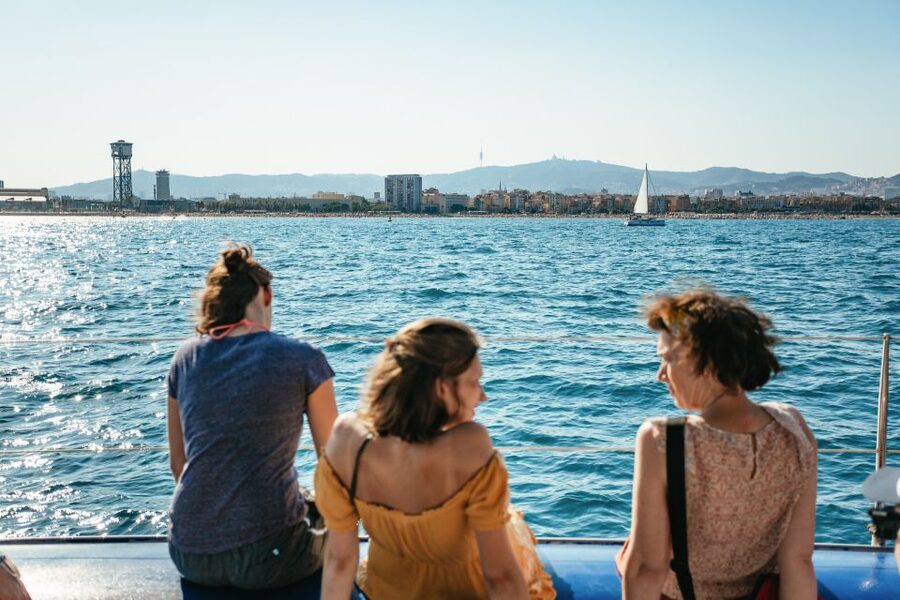 Barcelona: Sunset Catamaran Cruise with Live Music - Live jazz, saxophone, guitar, and a relaxed soundtrack