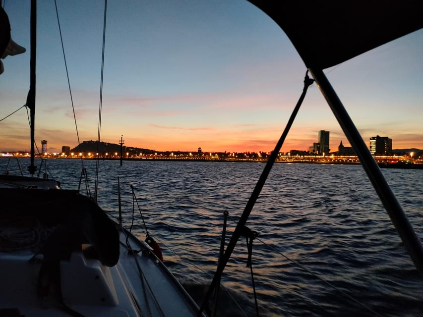 Barcelona: Sunset Cruise with Snacks and Drinks - Leaving Port Olímpic aboard the Artimo