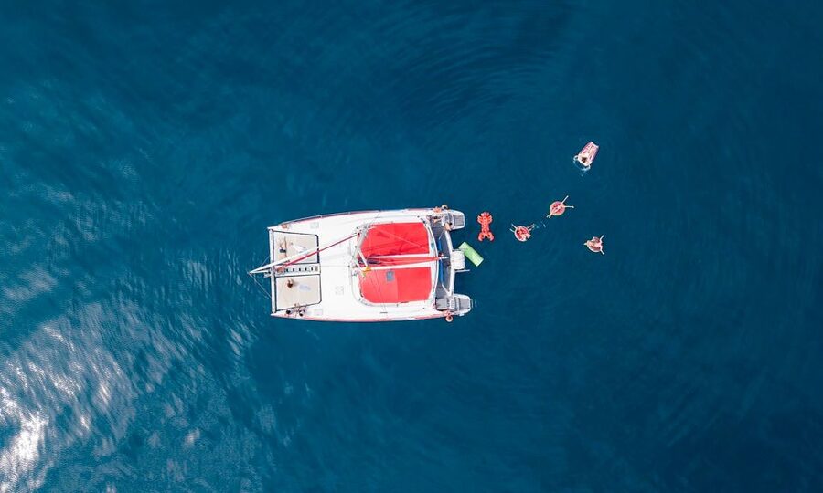 Barcelona: Sunset or Day Catamaran Cruise with Tapa & Drink - How much time do you really get at sea?