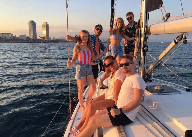 Barcelona: Sunset Sailboat Cruise with Open Bar and Snacks - Finding the boat at Olympic Port