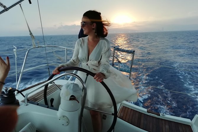 Barcelona Sunset Sailing Cruise from Port Olímpic with Open Bar - Montjuïc Castle from the Mediterranean