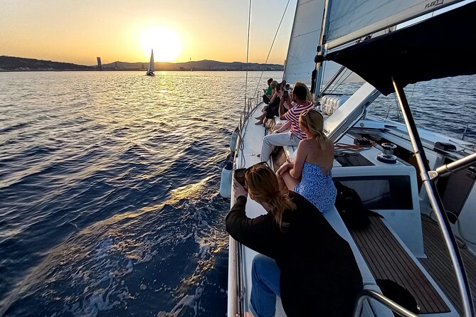 Barcelona Sunset Sailing Cruise from Port Olímpic with Open Bar - The drawbridge and Maremagnum
