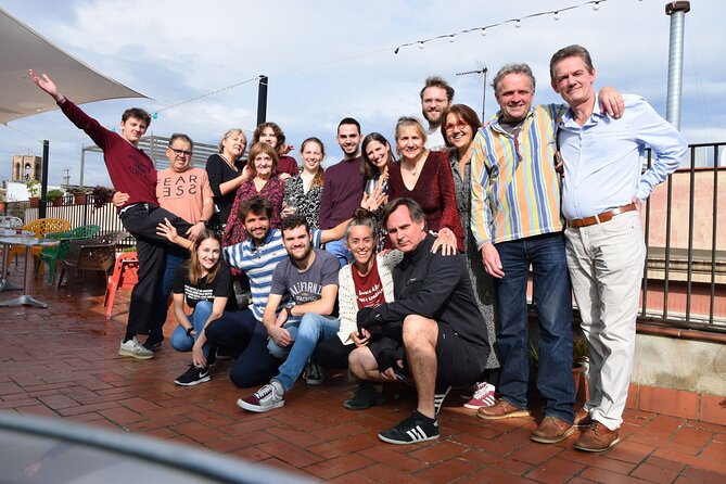 Barcelona Tango Lesson, where passion meets fun - The sunset patio and included drinks