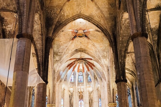 Barcelona Tapas and Wine Private Walking Tour - Santa Maria del Mar and Catalan Gothic design