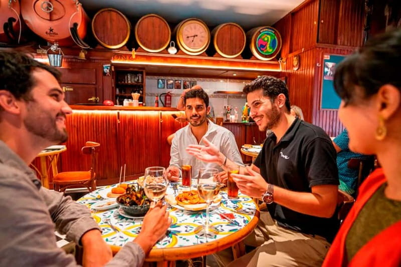 Barcelona: Tapas and Wine with Flamenco Show in the Old Town - A palace setting gives the flamenco show real character