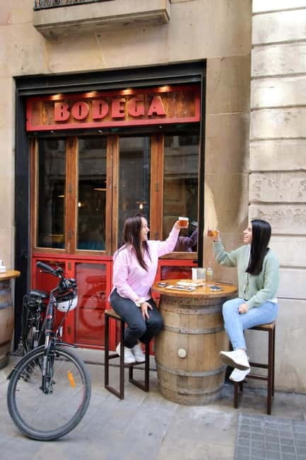 Barcelona: Tapas Tasting Tour by Regular Bike or E-Bike - Born and the Bodega Stop