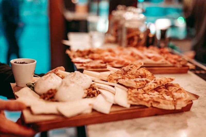 Barcelona: Tipsy Tapas & History Tour in the Gothic Quarter - Stop Three: Gourmet Tapas And Live Music