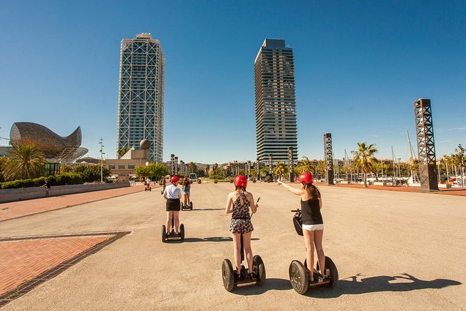 Barcelona Top Highlights Segway Tour - The final waterfront sculpture and return