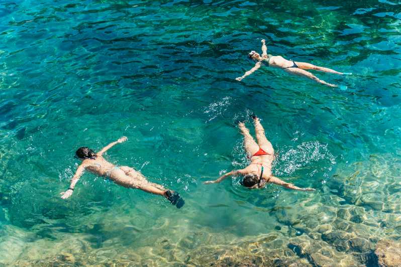 Barcelona: Tossa de Mar Kayak & Snorkel Tour w/3-Course Meal - Safety and equipment before launch