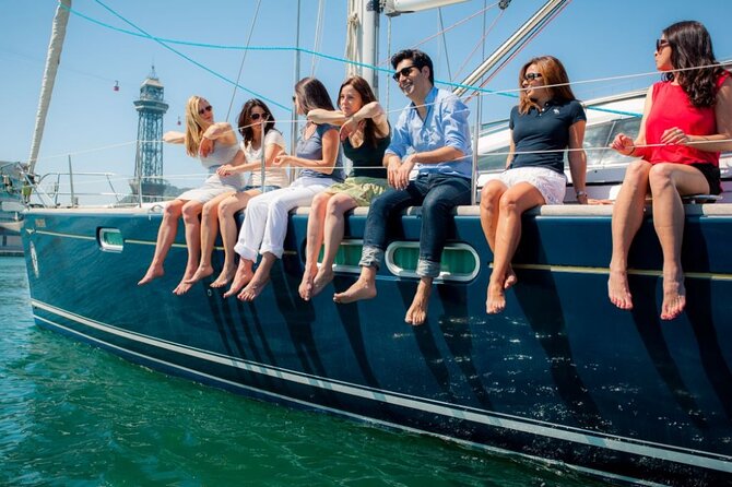 Barcelona Unique Private Luxury Sailing Tour (max 12 people) - Barcelona’s skyline from the Mediterranean