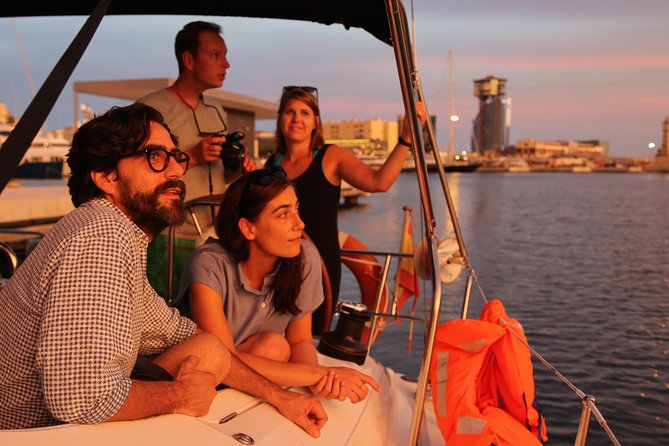 Barcelona Unique Sunset Sailing Experience with Tapas & Open Bar - Comfort, safety, and sea conditions