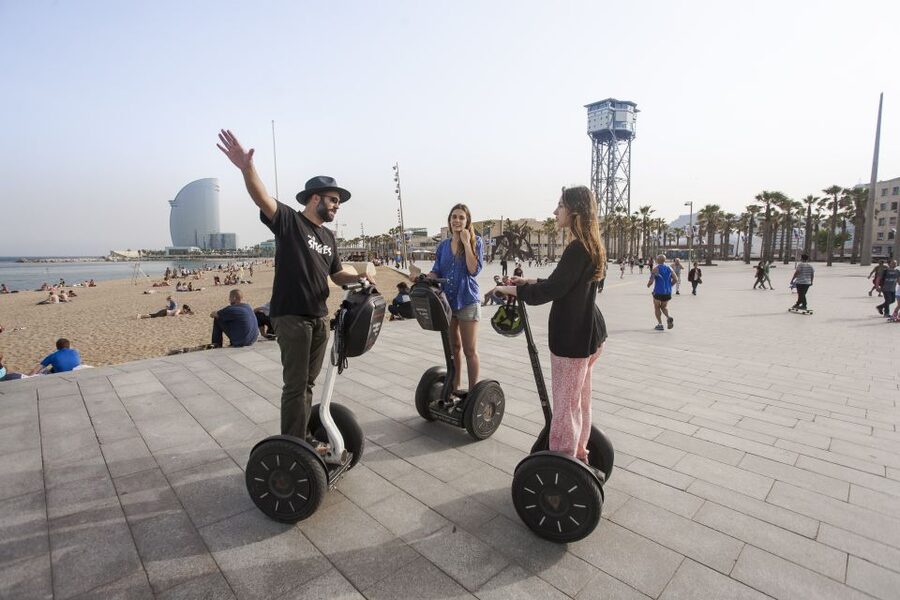 Barcelona: Welcome to Barcelona Segway Tour - Port Fòrum and the northern waterfront