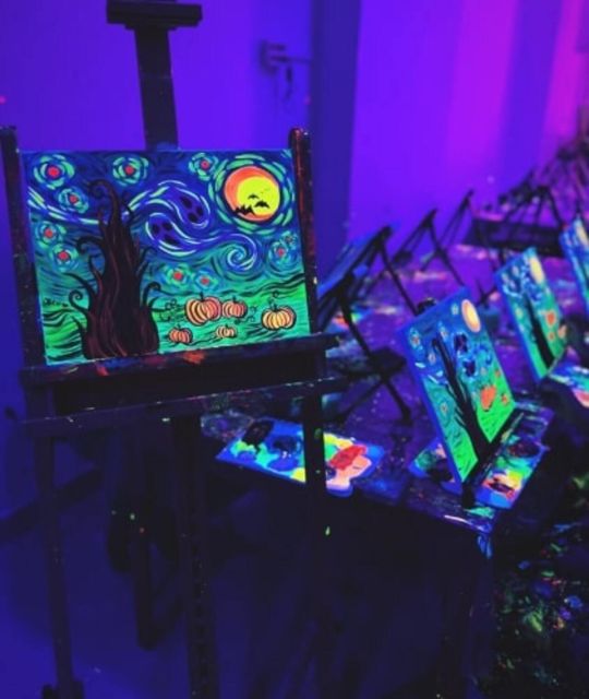 Barcelona: Wine and Van Gogh Paint and Sip Painting Class - Patri and the Value of Clear Instruction