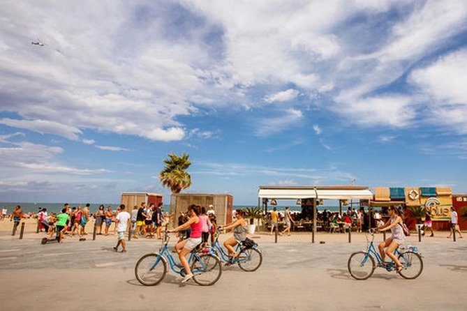 Beach Bike Tour Barcelona - Starting at the Columbus Monument and Drassanes