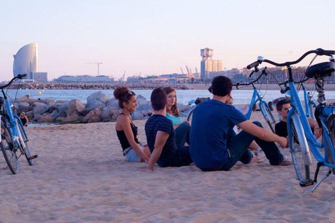 Beach Bike Tour Barcelona - Port Vell and the first stretch of open water