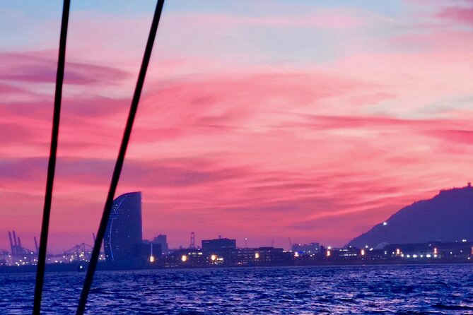 Bike and Sailing Tour in Barcelona - Crossing from the city streets to Port Olímpic