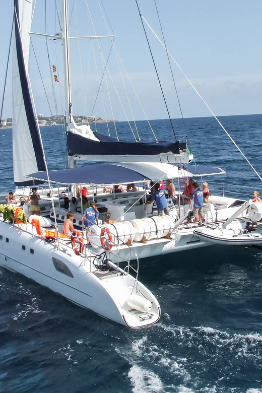Cambrils: Costa Daurada Sail Catamaran Cruise - Food on the 10 a.m. and 1 p.m. departures