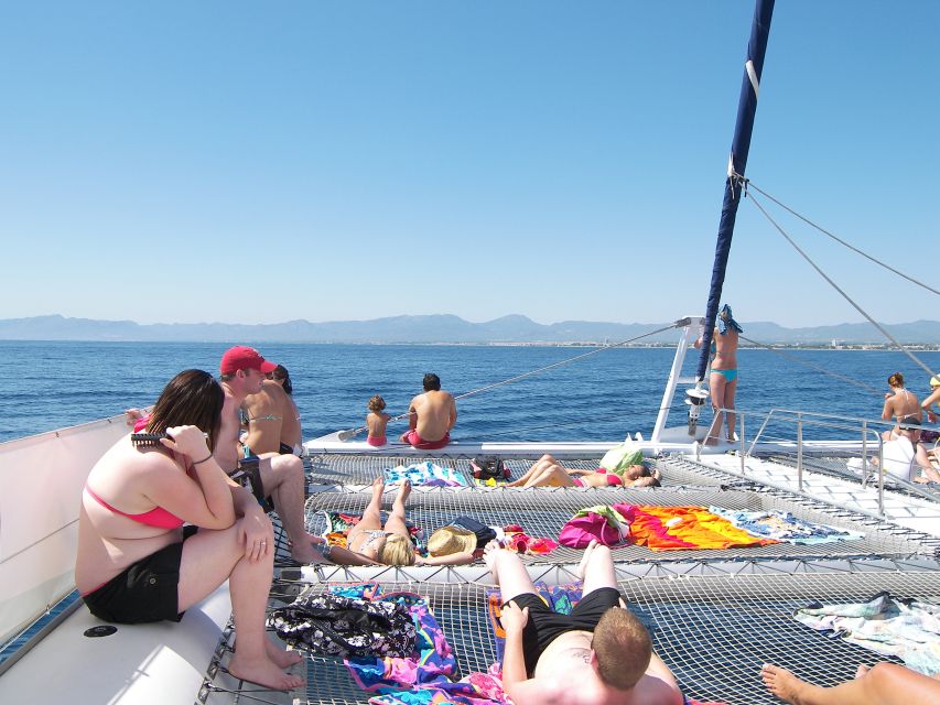 Cambrils: Costa Dorada Catamaran Day Cruise with BBQ Lunch - The Ocean Fly catamaran and onboard comfort