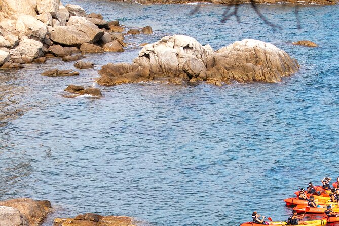 Costa Brava Guided Kayak and Snorkeling Excursion in Playa de Aro - Following the small coves near Platja d’Aro