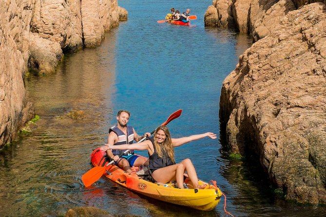Costa Brava Kayak & Snorkel Tour + Picnic from Barcelona - Snorkeling, swimming, and possible cliff jumping