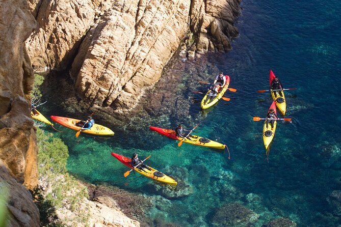 Costa Brava - Kayaking and Snorkeling "Sea Caves" Tour - Costa Brava cliffs, pine trees, and sea caves