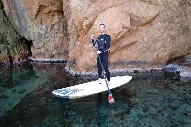 Costa Brava: Stand-Up Paddleboarding Lesson and Tour - The first lesson: balance, turns, and falling safely