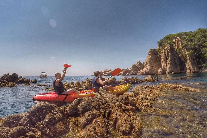 Costa Brava Tour with Kayak & Lagoon Snorkeling - Paddling into coves and sea caves