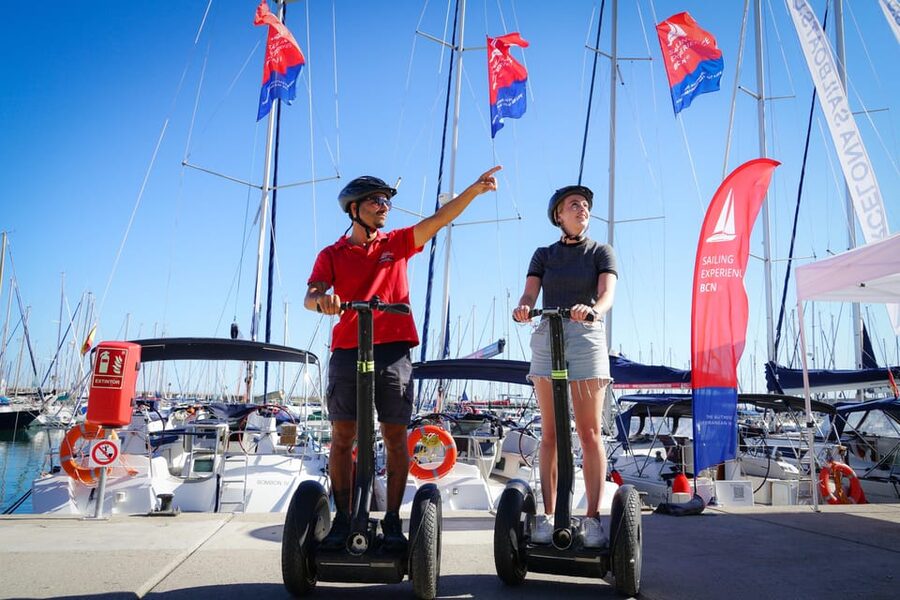 Discover Barcelona with a Guided Segway Tour - La Rambla from a different angle