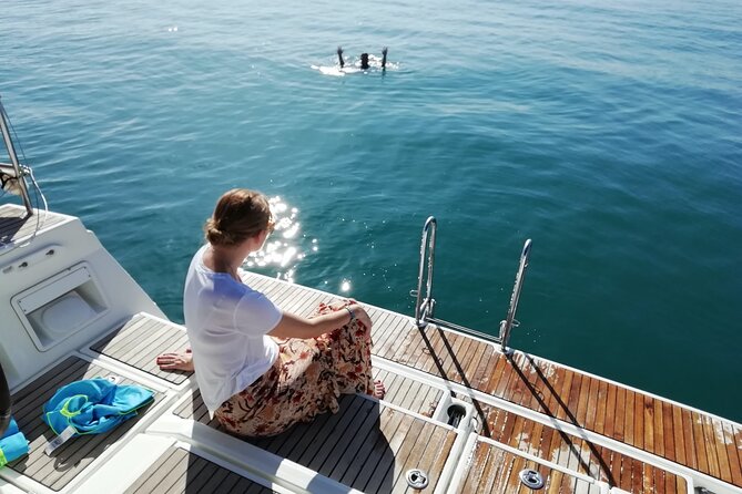 Exclusive Barcelona Private Luxury Sailing Cruise with Open Bar - The old fortress from the sea
