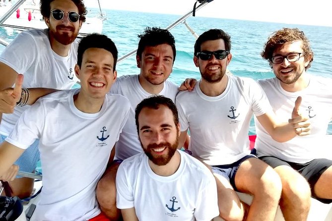 Exclusive Barcelona Private Luxury Sailing Cruise with Open Bar - The modern drawbridge and commercial harbor
